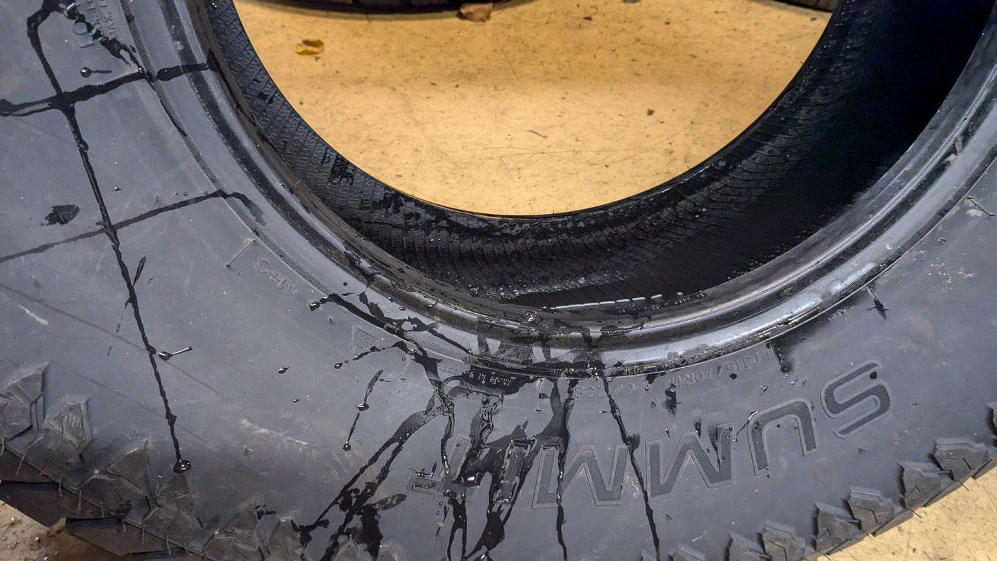 SUMMIT TRAIL CLIMBER AT02 BSW LT 315 70 17 126/123S 10PLY ALL TERRAIN TIRE 20930