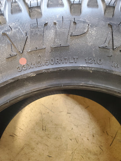 ELDORADO MUD CLAW COMP MTX BSW LT 33 12.50 17 121Q 12PLY MUD TIRE MTX93