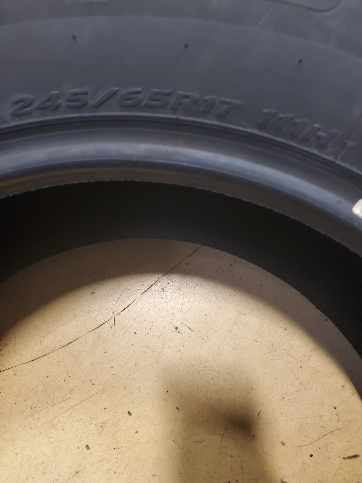 HANKOOK DYNAPRO HP2 (RA33)  BSW P 245 65 17 111H SL PERFORMANCE TIRE 1014585