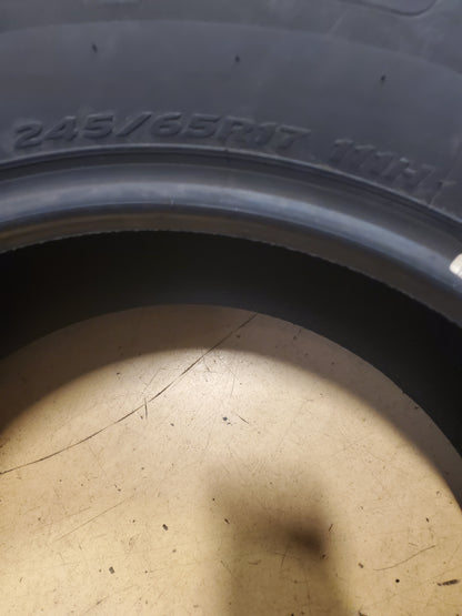 HANKOOK DYNAPRO HP2 (RA33)  BSW P 245 65 17 111H SL PERFORMANCE TIRE 1014585