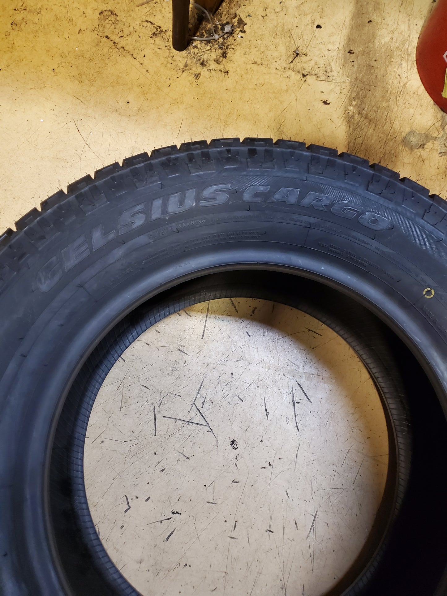 NOS TOYO CELSIUS CARGO BSW LT 235 65 16 121/119R 10PLY ALL WEATHER TIRE 238410