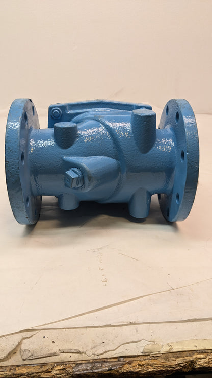 VAL-MATIC SWING FLEX CHECK VALVE SWING INLINE VALVE BODY 4 IN PIPE SIZE FLANGE X FLANGE STD 7504A-DB6F-P7VT