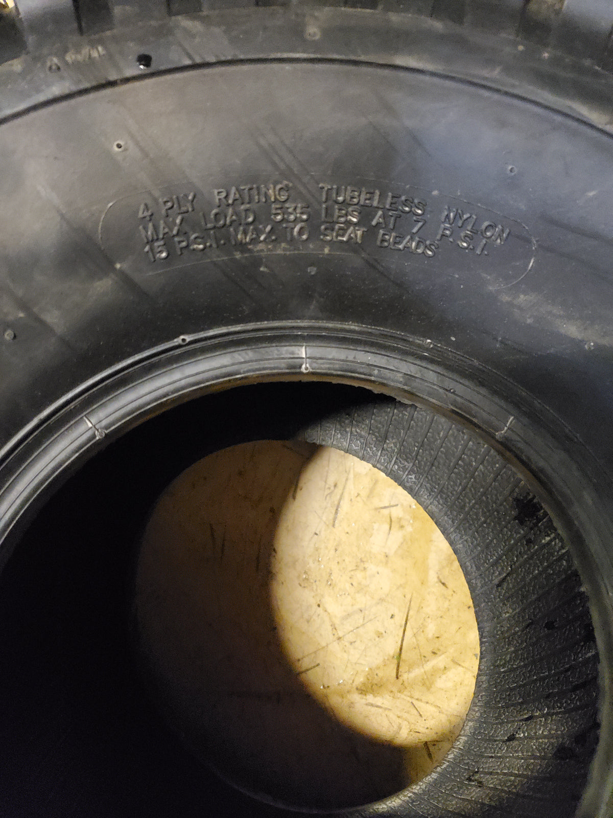 NOS NANCO P308 BSW 25 13 9 59F 4PLY ATV/UTV TIRE N25139