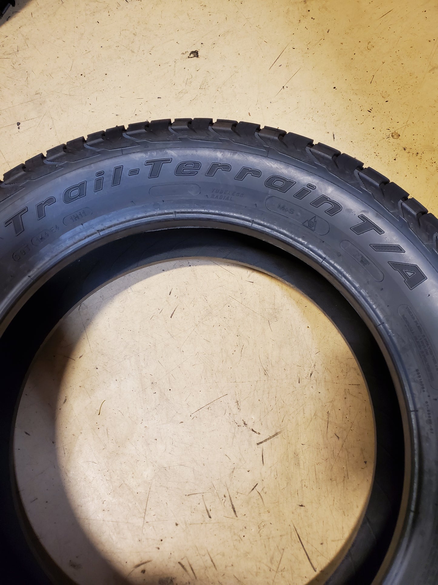 BFGOODRICH TRAIL-TERRAIN T/A BSW P 225 60 18 100H ALL TERRAIN TIRE 70164