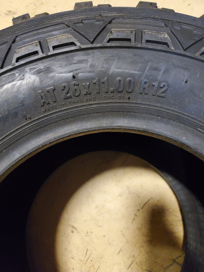 NOS POWER KING TERRA ROK A/T BSW AT 26 11 12 8PLY ATV/UTV TIRE TRA86