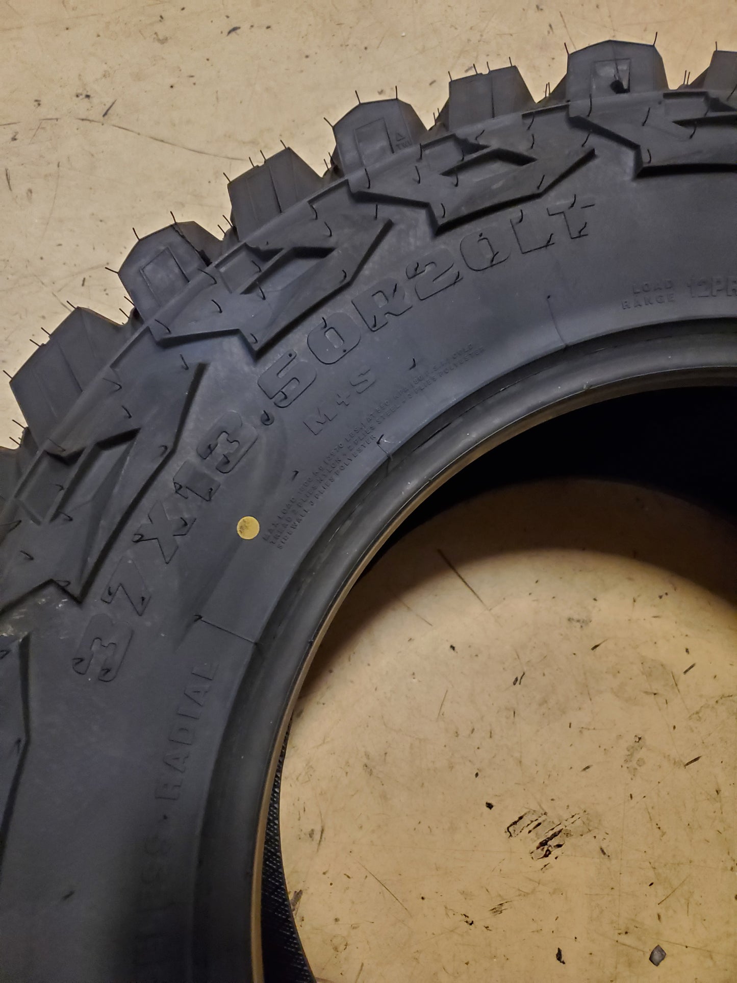 GLADIATOR X COMP M/T BSW LT 37 13.5 20 128Q 12PLY MUD TIRE 1932260374