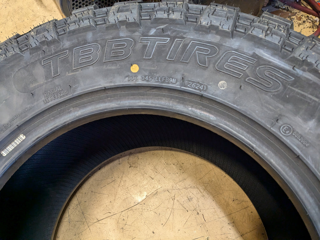 TBB TS-67 M/T BSW LT 33 12.50 17 120Q E MUD TERRAIN TIRE TBBP65181