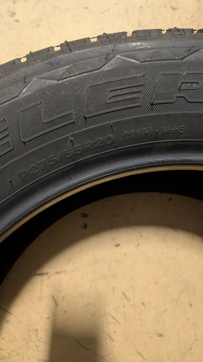BRIDGESTONE DUELER H/L ALENZA PLUS BSW P 275 55 20 111H ALL SEASON TIRE 001733