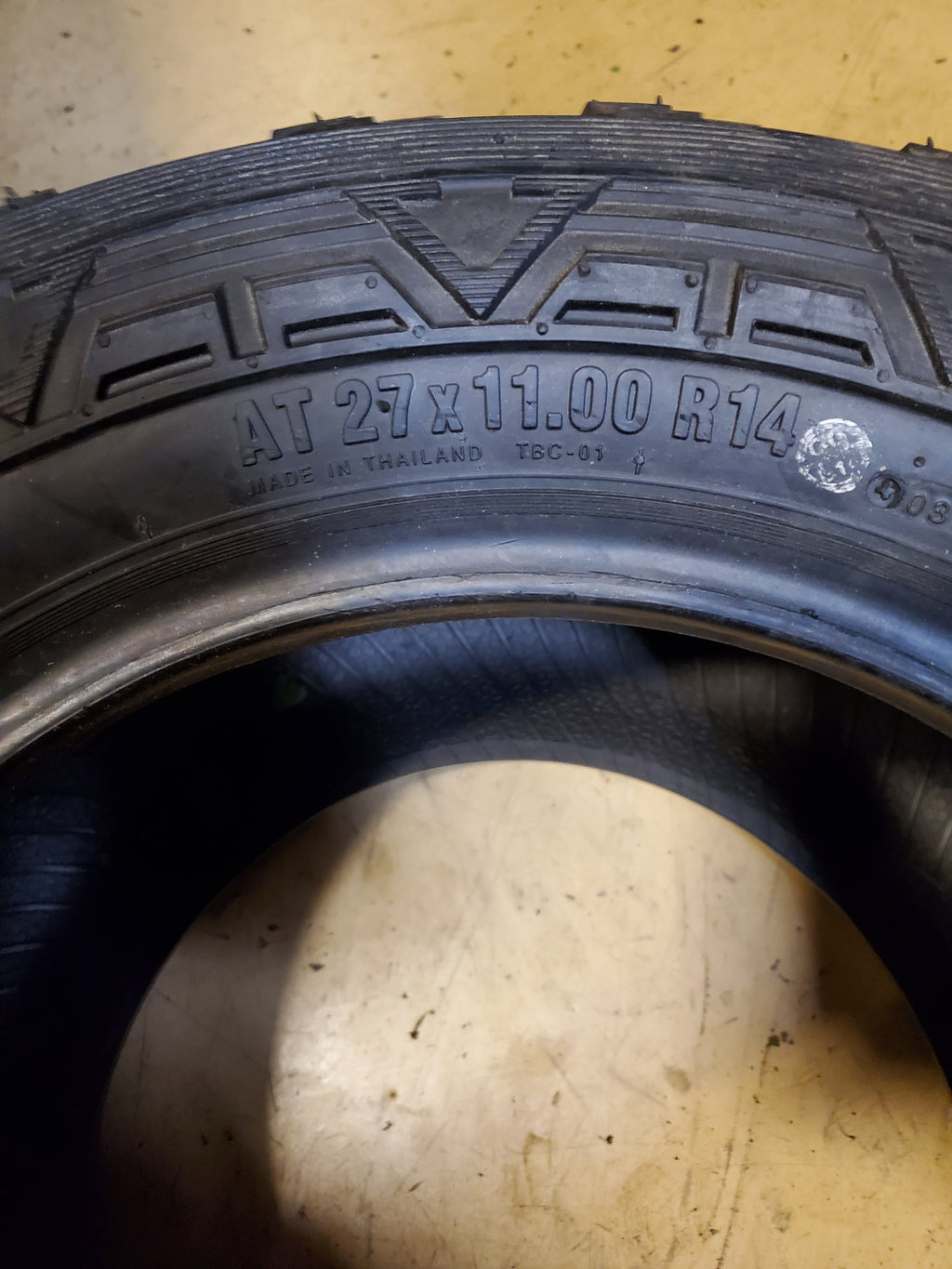 NOS POWER KING TERRAROK A/T BSW AT 27 11 14 81L 8PLY ATV/UTV TIRE TRA94