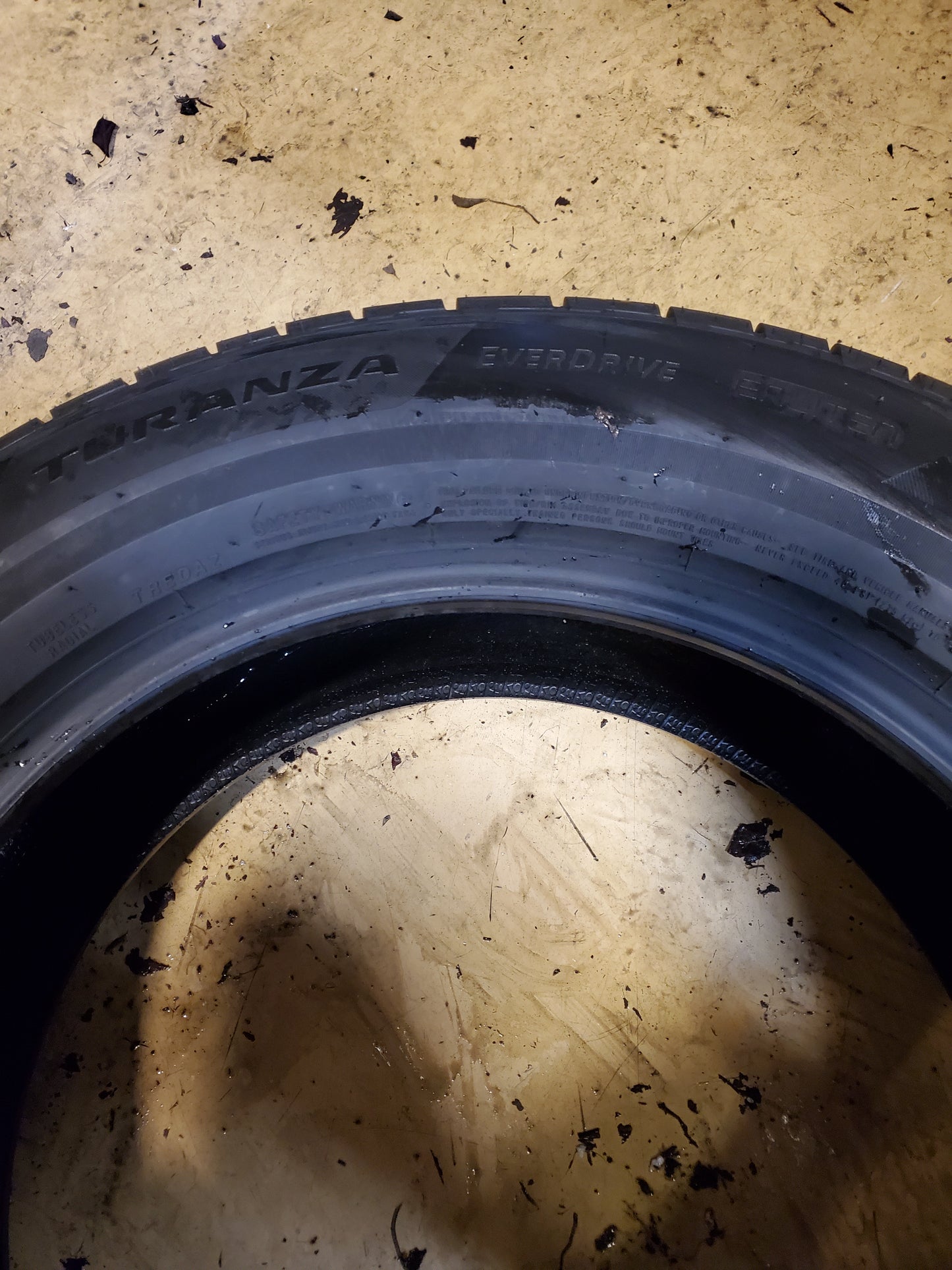 BRIDGESTONE TURANZA EVERDRIVE ENLITEN P 245 60 18 105H ALL SEASON TIRE 019407