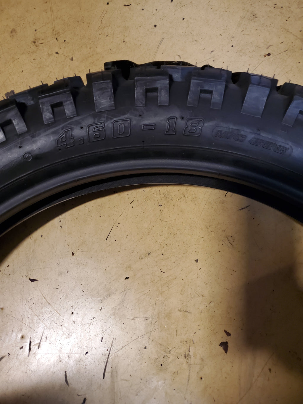 SHINKO SR244 BSW 4.60 18 69S DUAL MOTORCYCLE TIRE 874767
