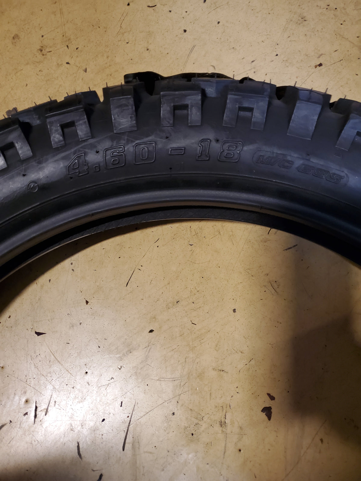 SHINKO SR244 BSW 4.60 18 69S DUAL MOTORCYCLE TIRE 874767