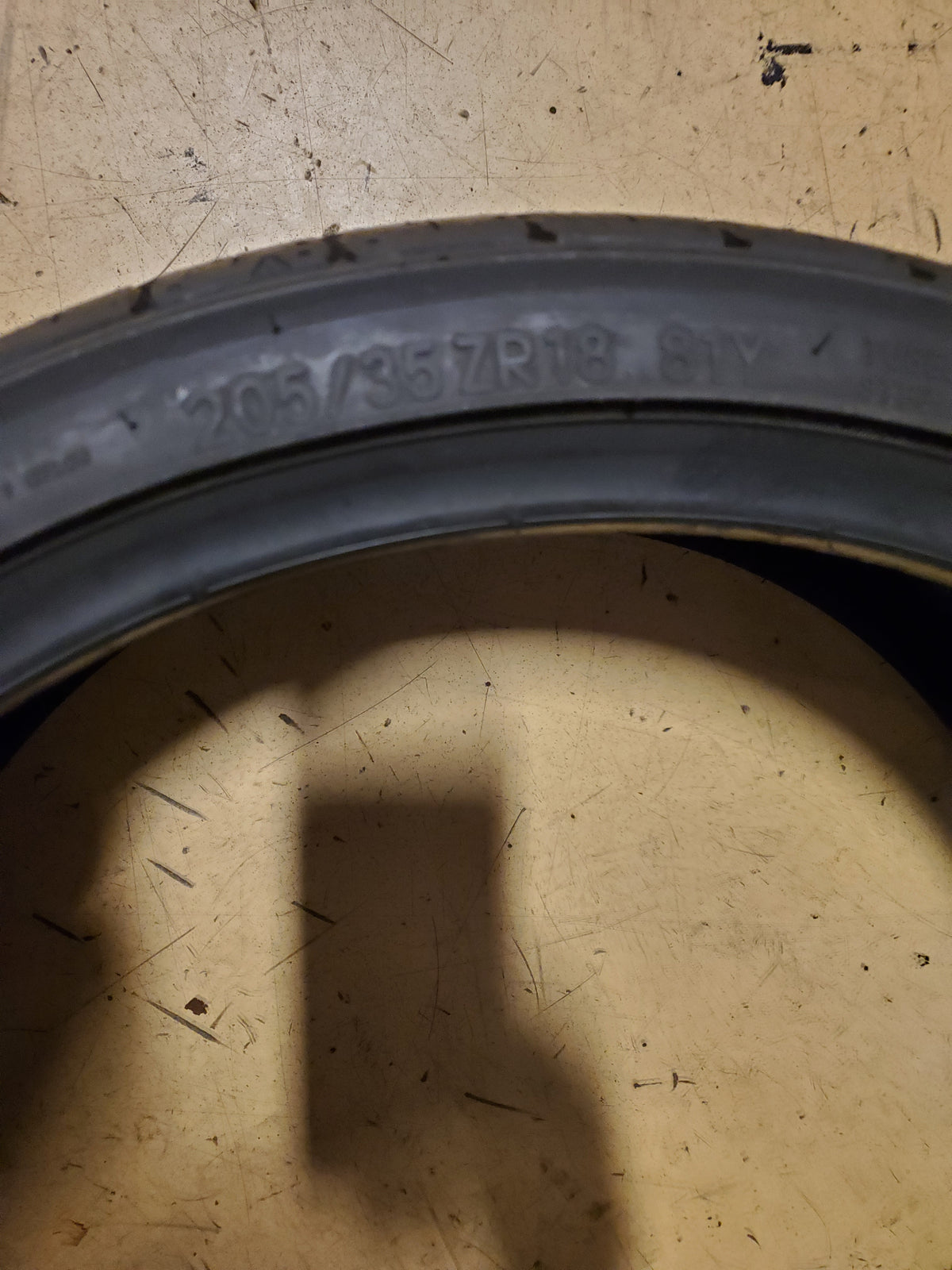 TOYO PROXES SPORT BSW P 205 35 18 81Y XL PERFORMANCE TIRE 133310
