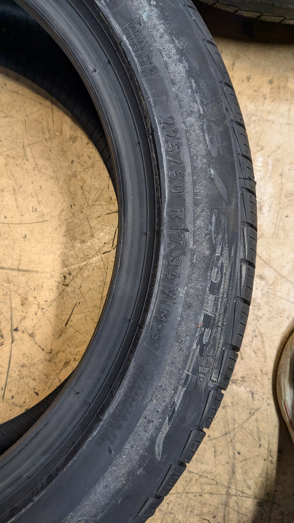 2 PIRELLI CINTURADO P7 ALL SEASON BSW P 225 50 17 94V TIRE 2041100