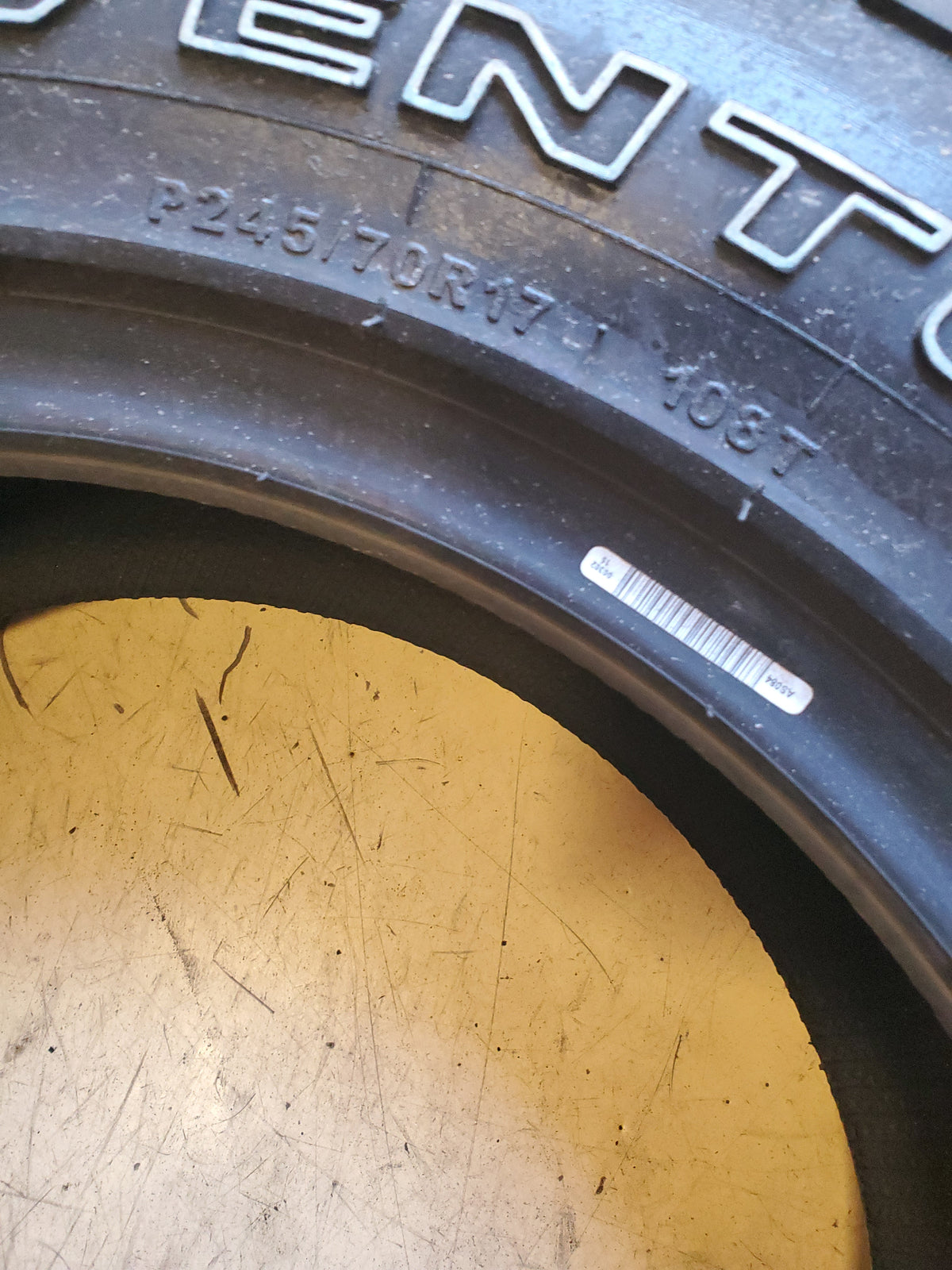 GT RADIAL ADVENTURO AT3 OWL P 245 70 17 108T ALL TERRAIN TIRE AS084