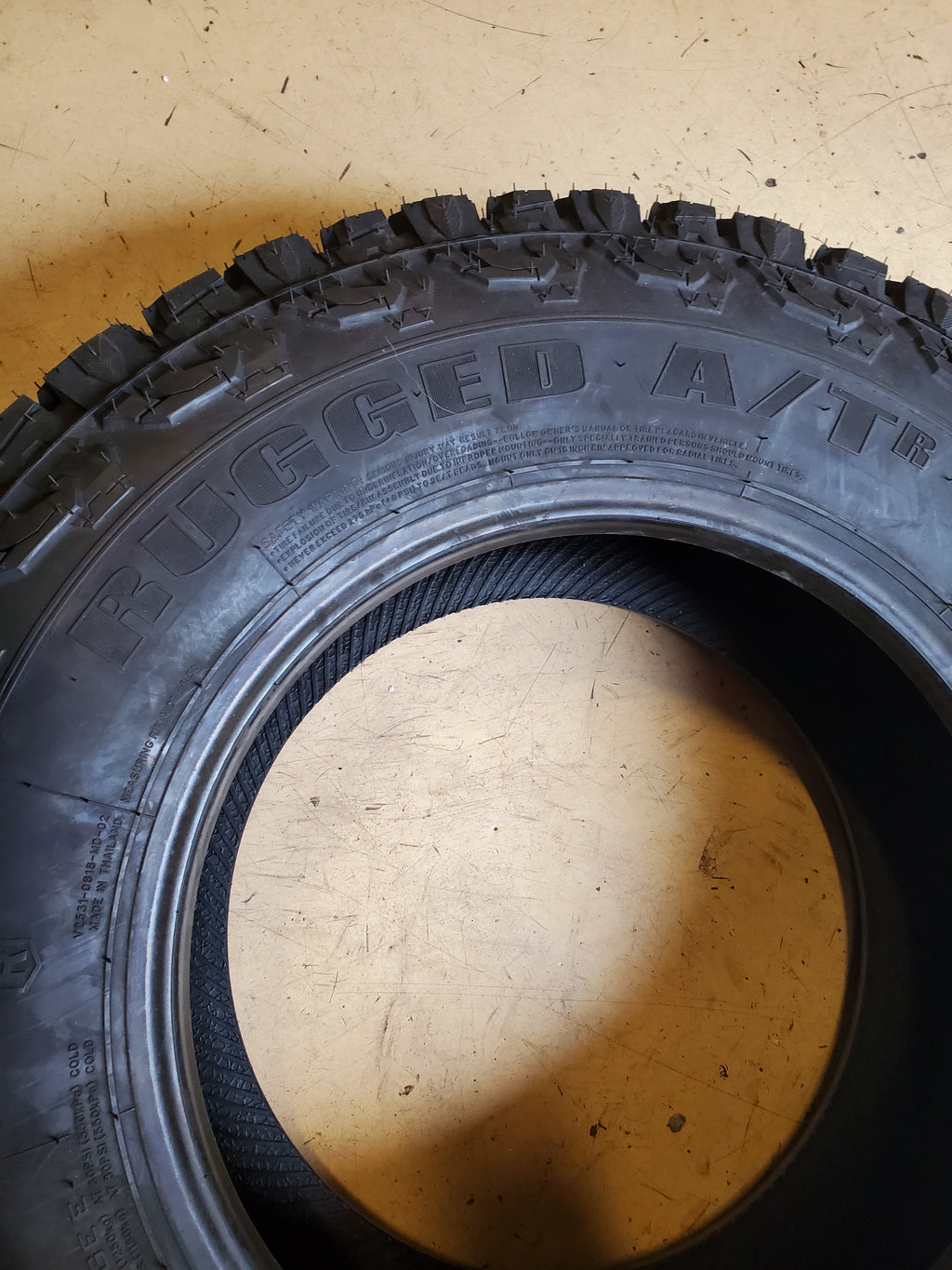 2 AMERICUS RUGGED A/TR BSW LT 235 75 15 116/113S 10PLY ALL TERRAIN TIRE AMD1723