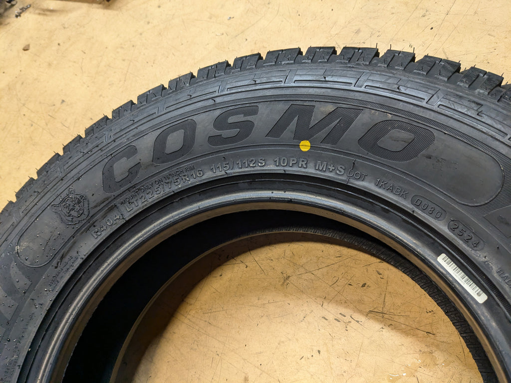 COSMO EL TIGRE AT BSW LT 225 75 16 115/112S E ALL TERRAIN TIRE I0086355