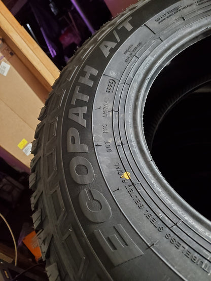2 TRAVELSTAR ECOPATH A/T BSW P 245 75 16 111S  ALL TERRAIN TIRE LLSUV015