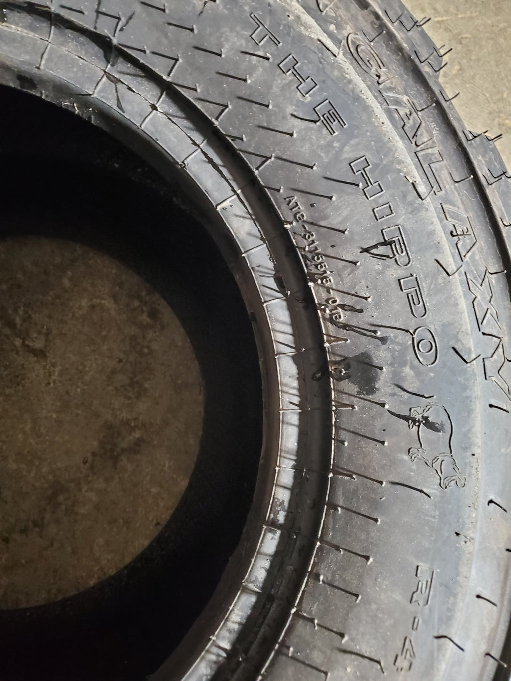 GALAXY HIPPO II R4 BSW  31 15.5 15 131A2 8PLY INDUSTRIAL TIRE 130174