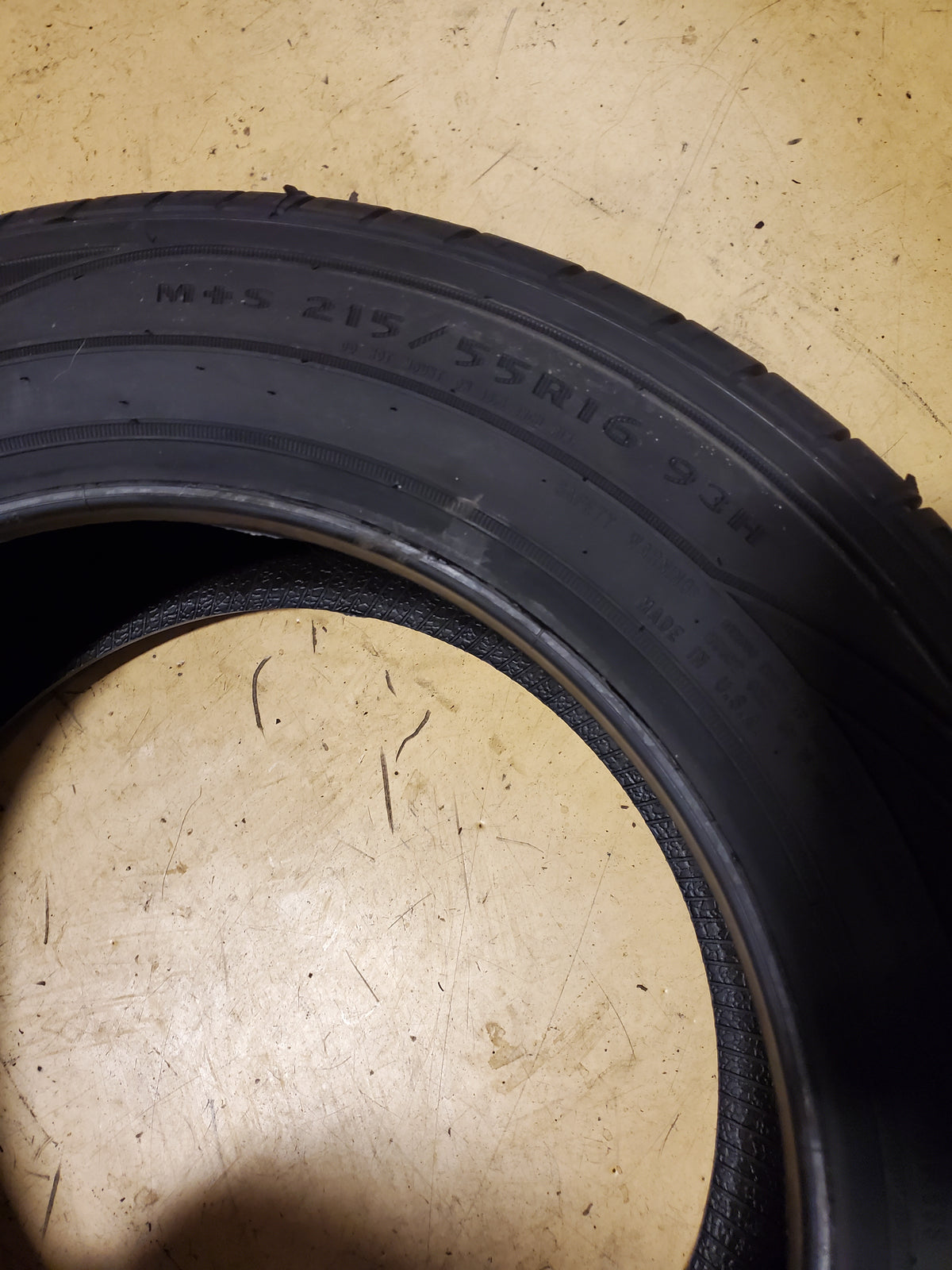 GOODYEAR ASSURANCE ALL SEASON BSW P 215 55 16 93H TIRE 407525374