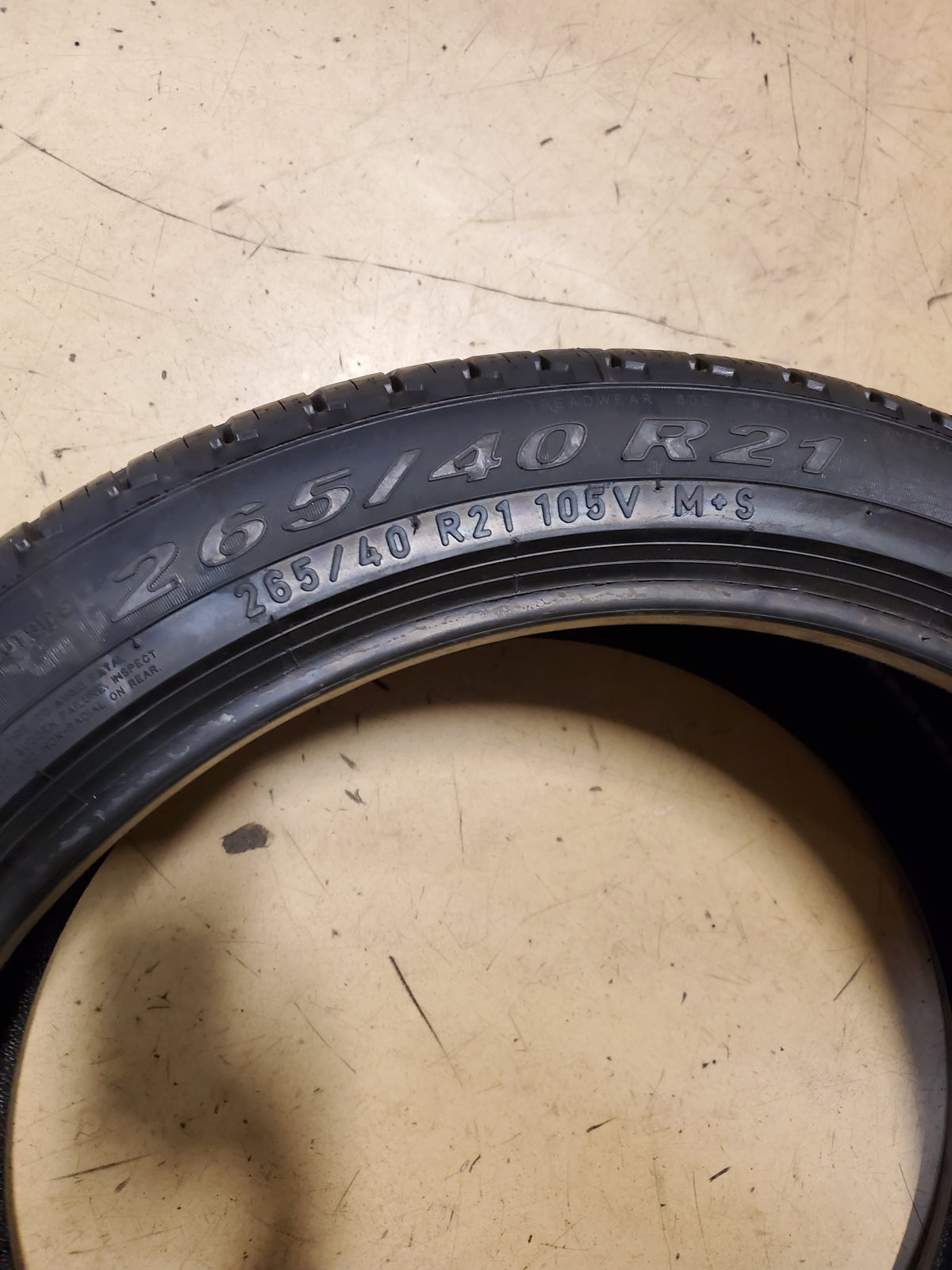 2 NOS PIRELLI SCORPION VERDE ALL SEASON BSW P 265 40 21 105V XL TIRE 2390800