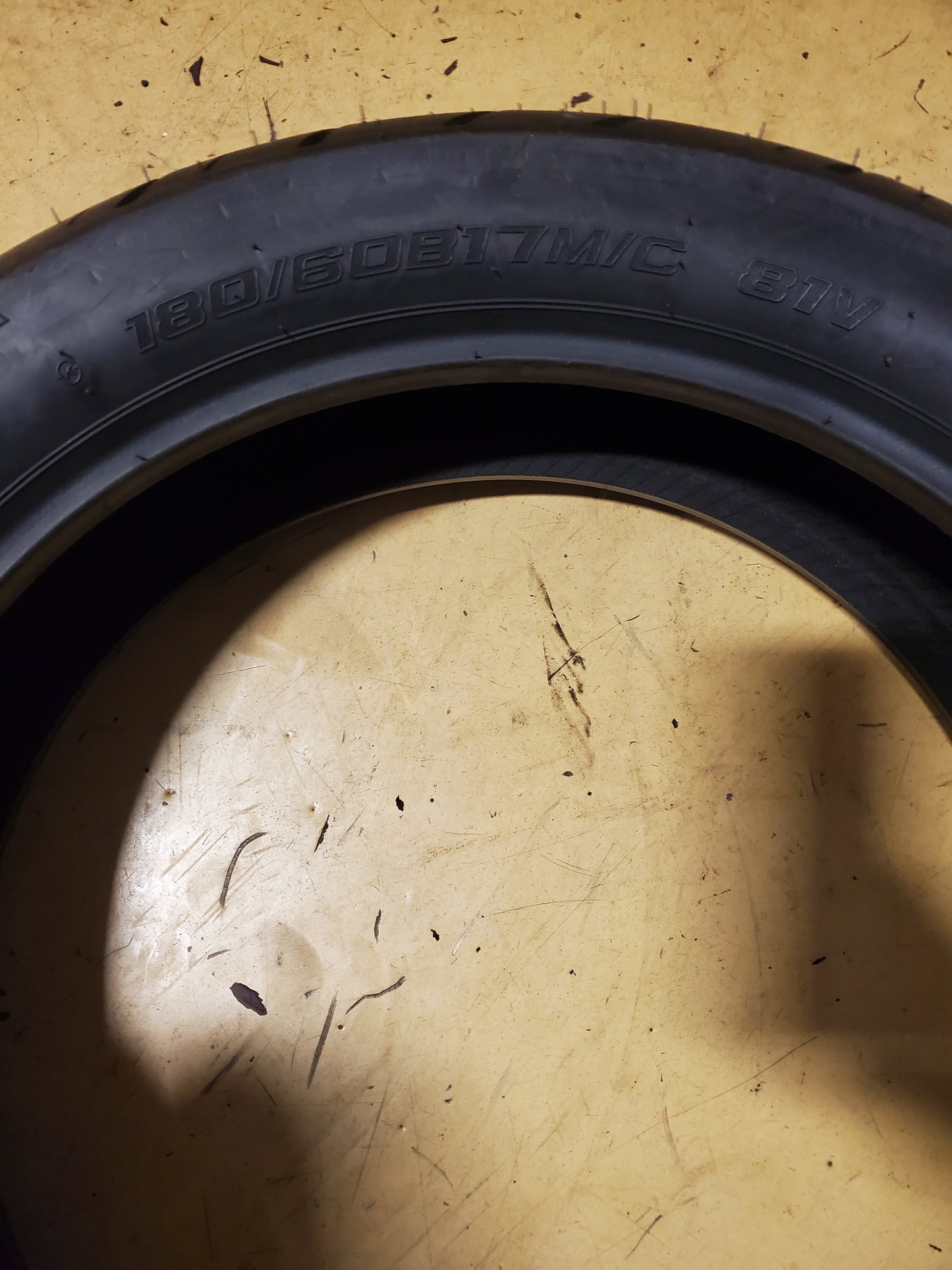 SHINKO SR777 HD BSW P 180 60 17 81V REAR MOTORCYCLE TIRE 874619