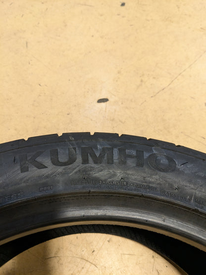 NOS KUMHO ECSTA PS91 BSW P 255 45 19 104Y UHP SUMMER TIRE 2175443
