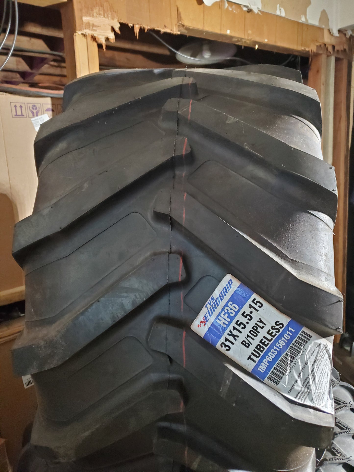 EUROGRIP HF36 BSW  31 15.5 15 121B 10PLY TRACTOR TIRE IMP6031561011