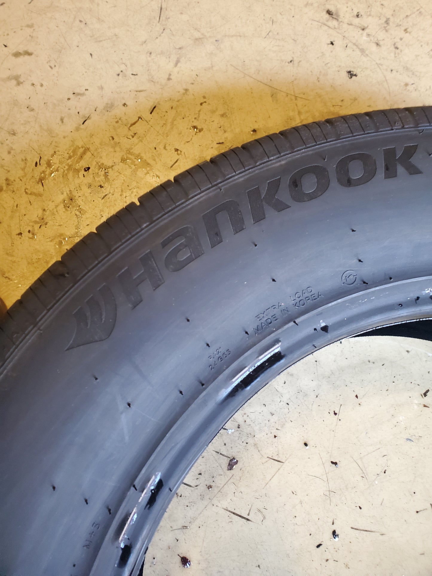 HANKOOK DYNAPRO EVO AS BSW P 255 65 19 114W ALL SEASON TIRE 1036108