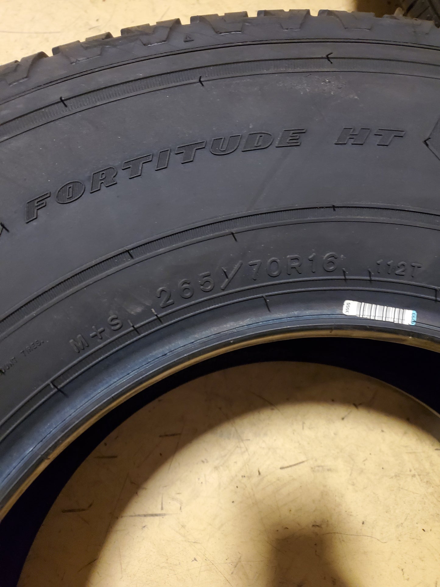 GOODYEAR WRANGLER FORTITUDE HT BSW P 265 70 16 112T ALL TERRAIN TIRE 157045622