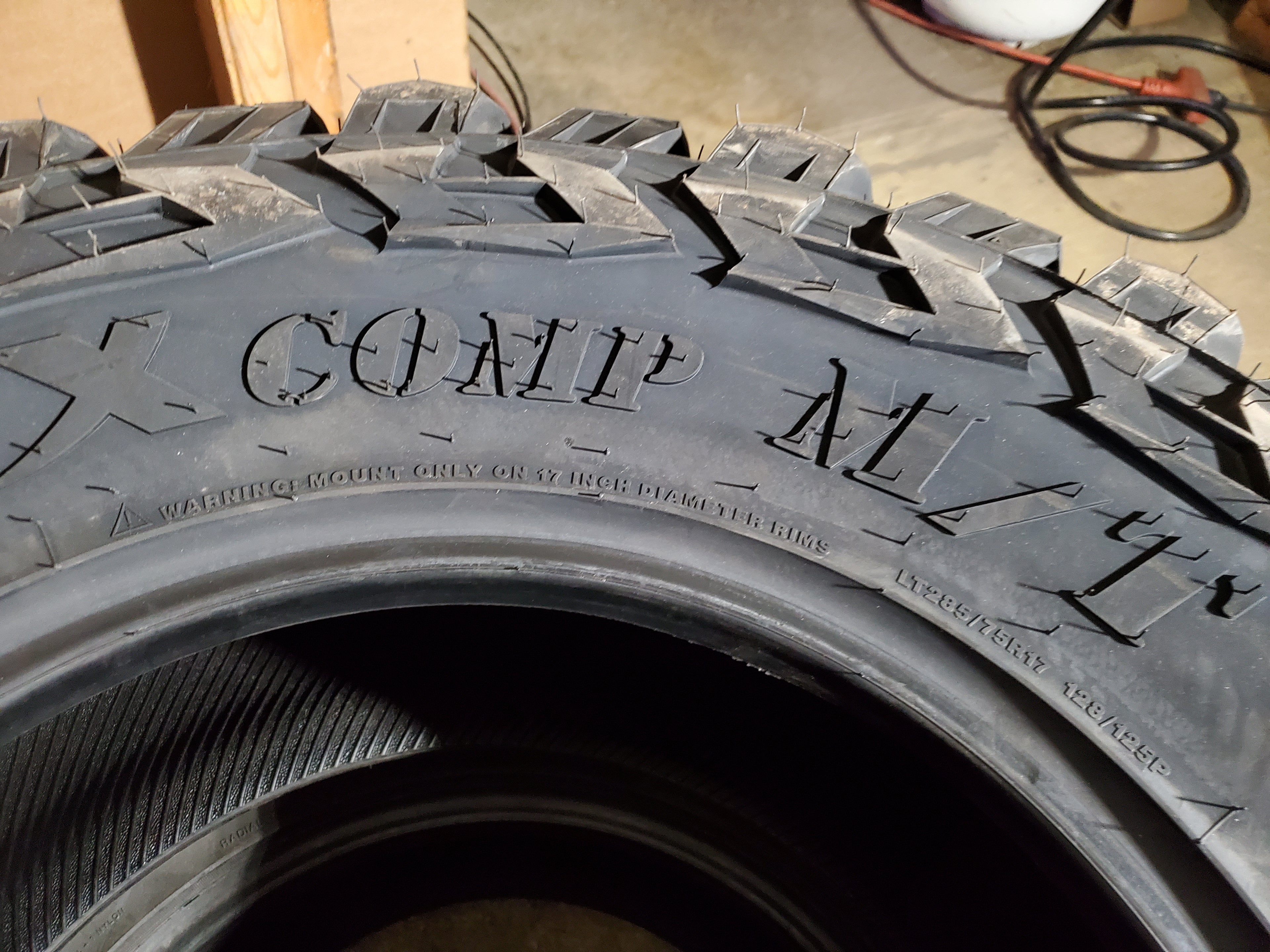 GLADIATOR X COMP M/T BSW LT 285 75 17 128/125P 10PLY MUD TERRAIN TIRE 1932267583