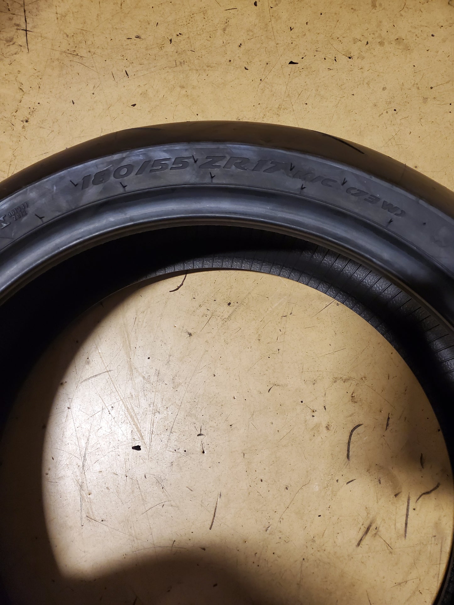 PIRELLI DIABLO ROSSO IV CORSA BSW P 180 55 17 73W REAR MOTORCYCLE TIRE 3977900