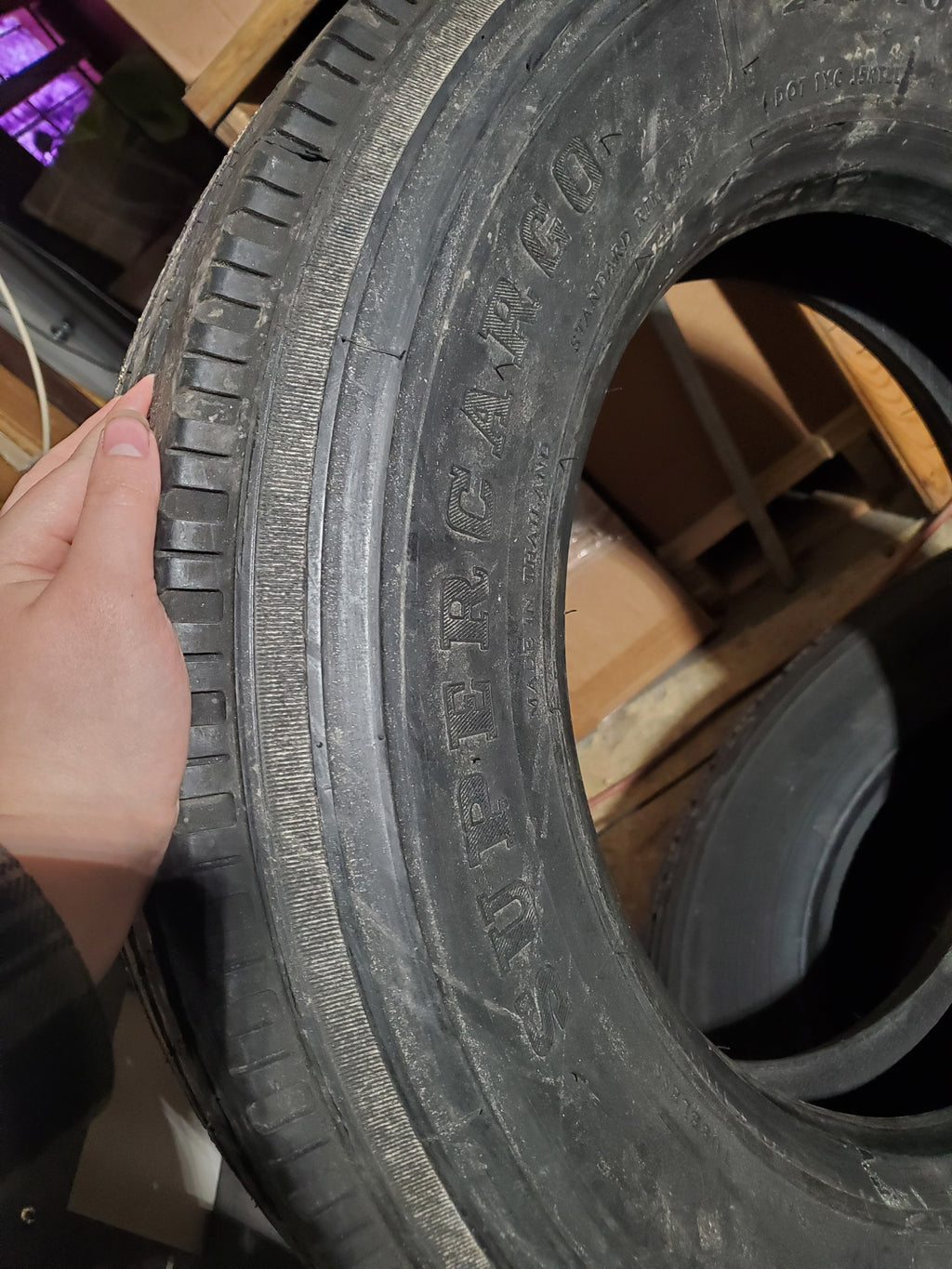 SUPERCARGO SC020 BSW LT 245 70 19.5 133L 14PLY ALL POSITION TIRE LTS1014