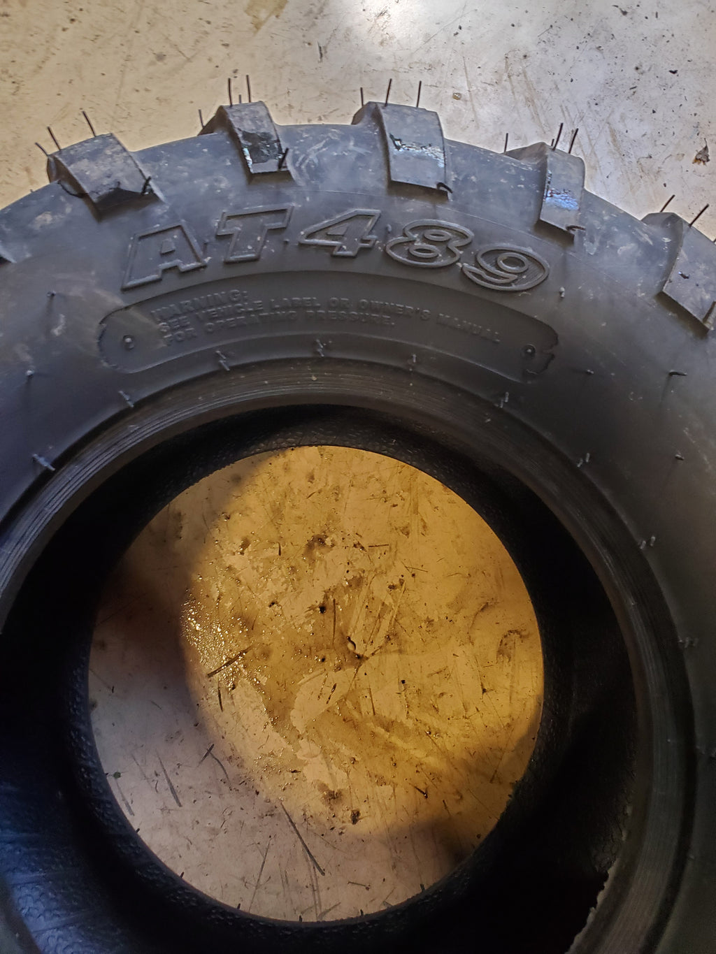 CARLISLE AT489 BSW AT 25 11 12 71B 4PLY ATV/UTV TIRE 589351