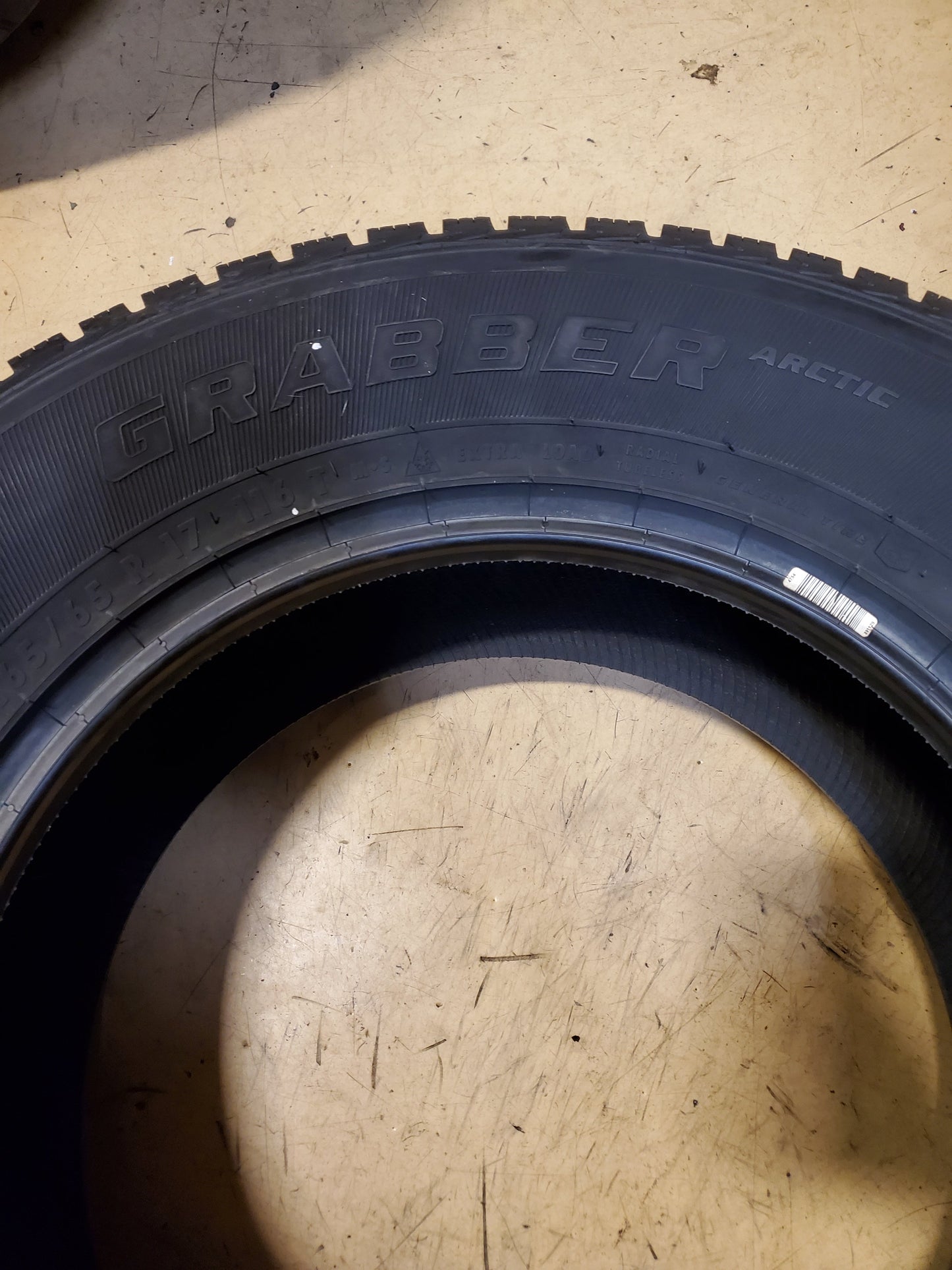 GENERAL GRABBER ARCTIC BSW P 265 65 17 116T XL WINTER TIRE 15503370000