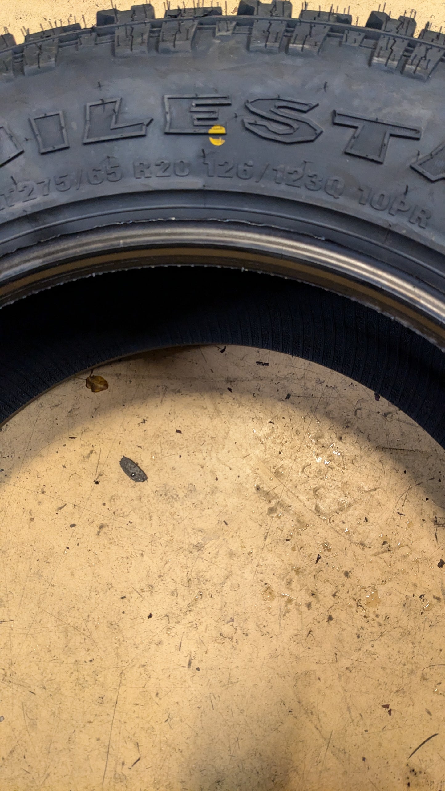 MILESTAR PATAGONIA X/T BSW LT 275 65 20 126/123Q 10PLY RUGGED TIRE 22689315