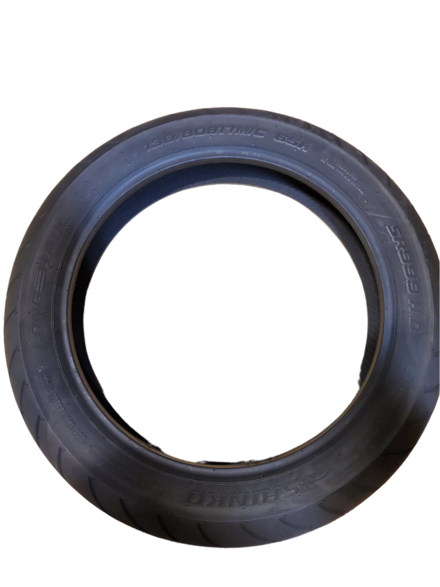 SHINKO LONG HAUL SR999 HD BSW 130 80 17 65H FRONT MOTORCYCLE TIRE 874900