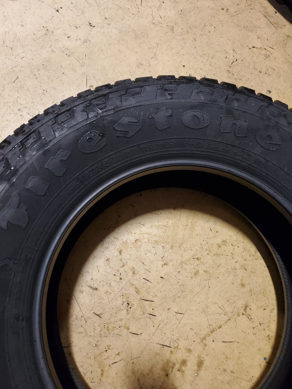 FIRESTONE TRANSFORCE AT2 BSW LT 245 70 17 119/116R 10PLY ALL TERRAIN TIRE 000186