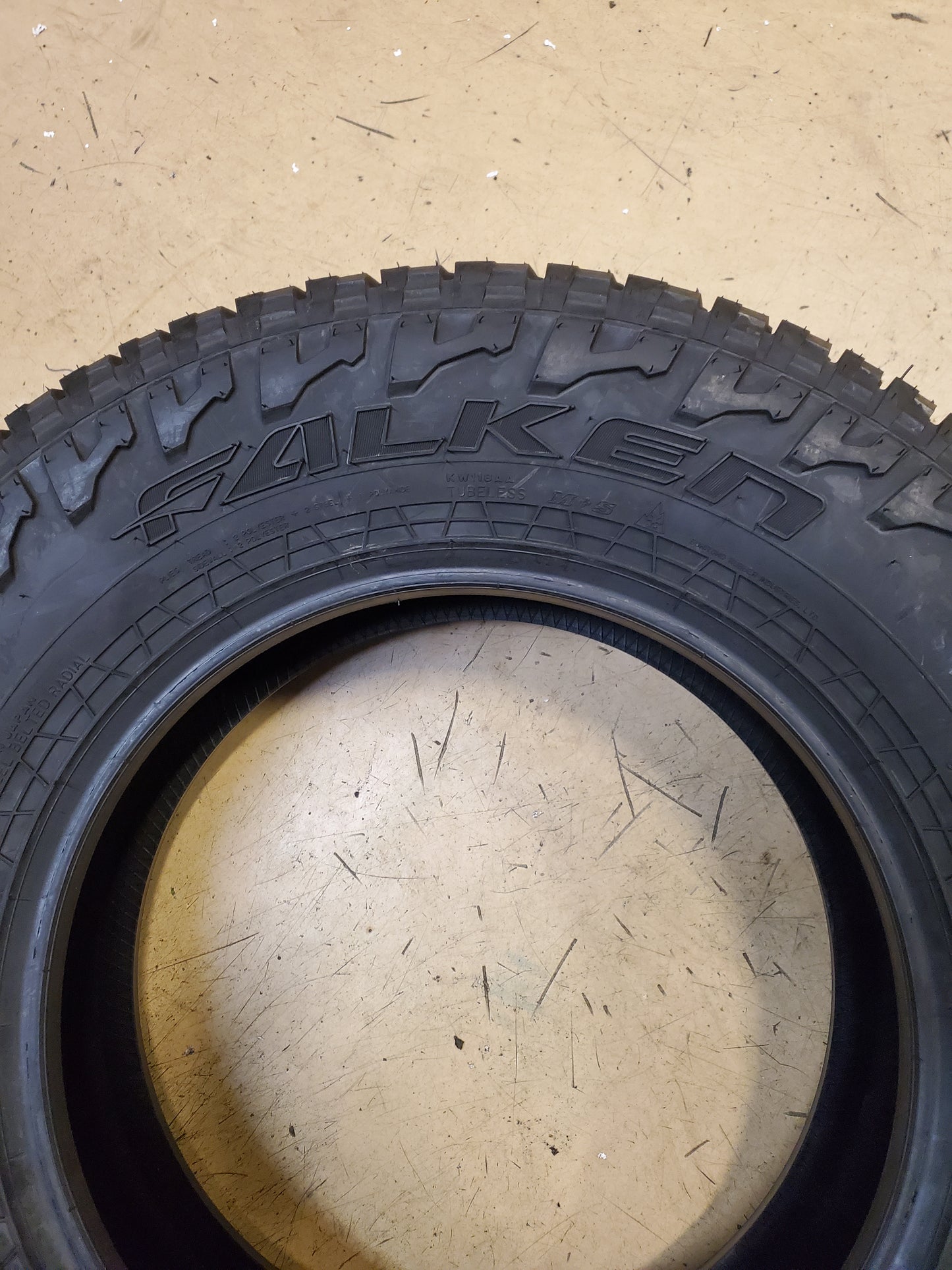 FALKEN WILDPEAK AT3W BSW P 245 75 17 112T ALL TERRAIN TIRE 28034764