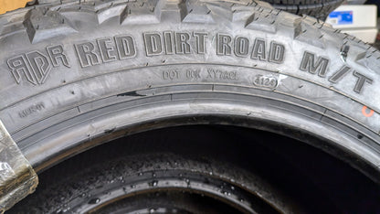 2 RED DIRT ROAD M/T RD6 BSW LT 35 12.5 22 117Q 10PLY MUD TIRE T3512522RDRMT