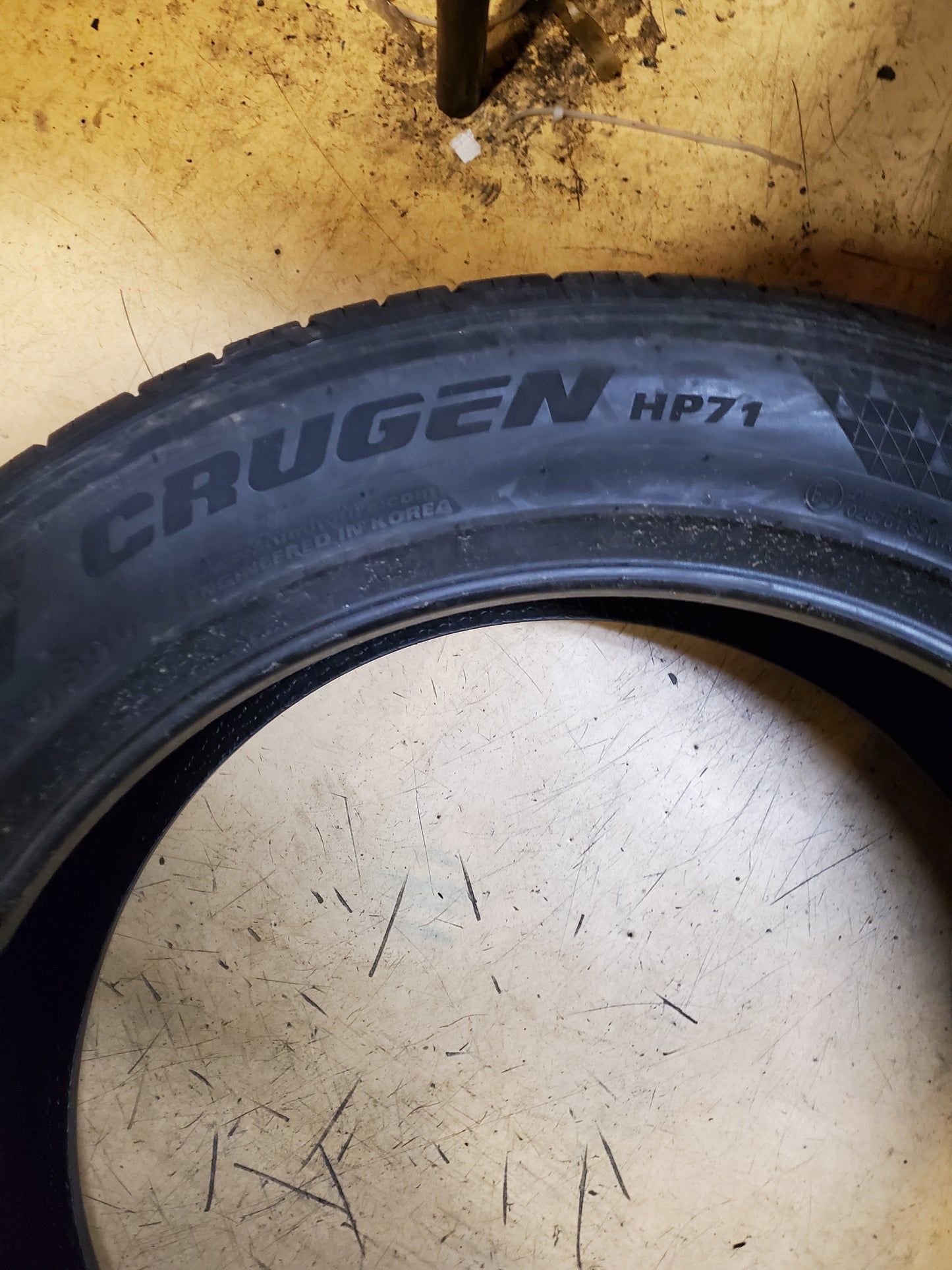 2 KUMHO CRUGEN HP71 BSW P 225 55 19 99V ALL SEASON TIRE 2267843