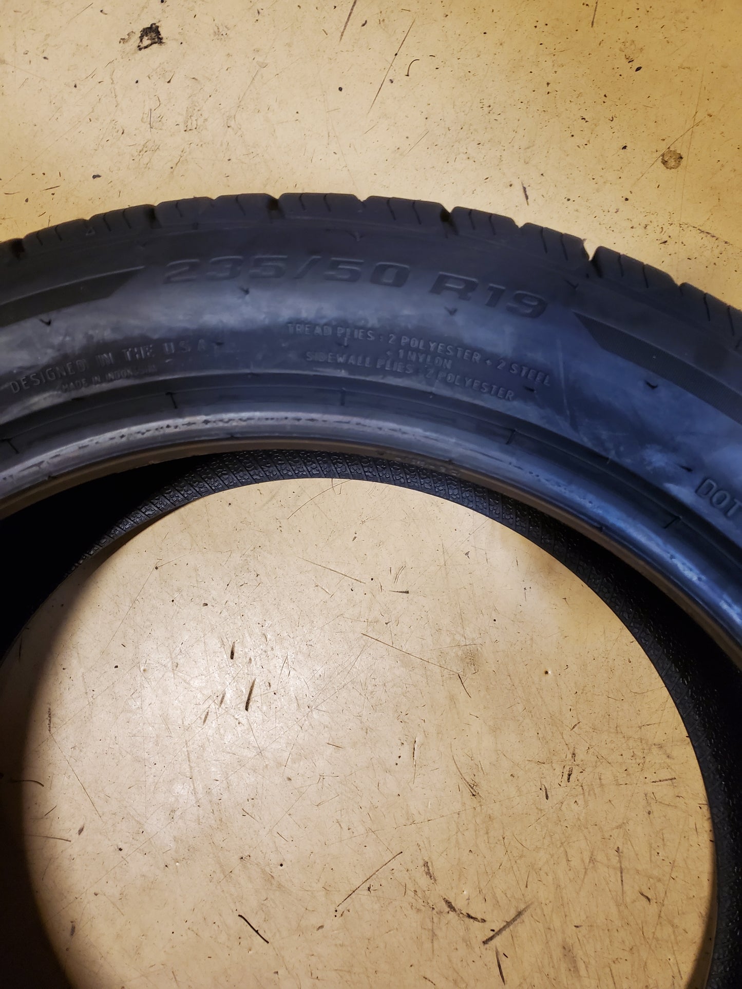 BFGOODRICH ADVANTAGE CONTROL BSW P 235 50 19 103H XL ALL SEASON TIRE 32076