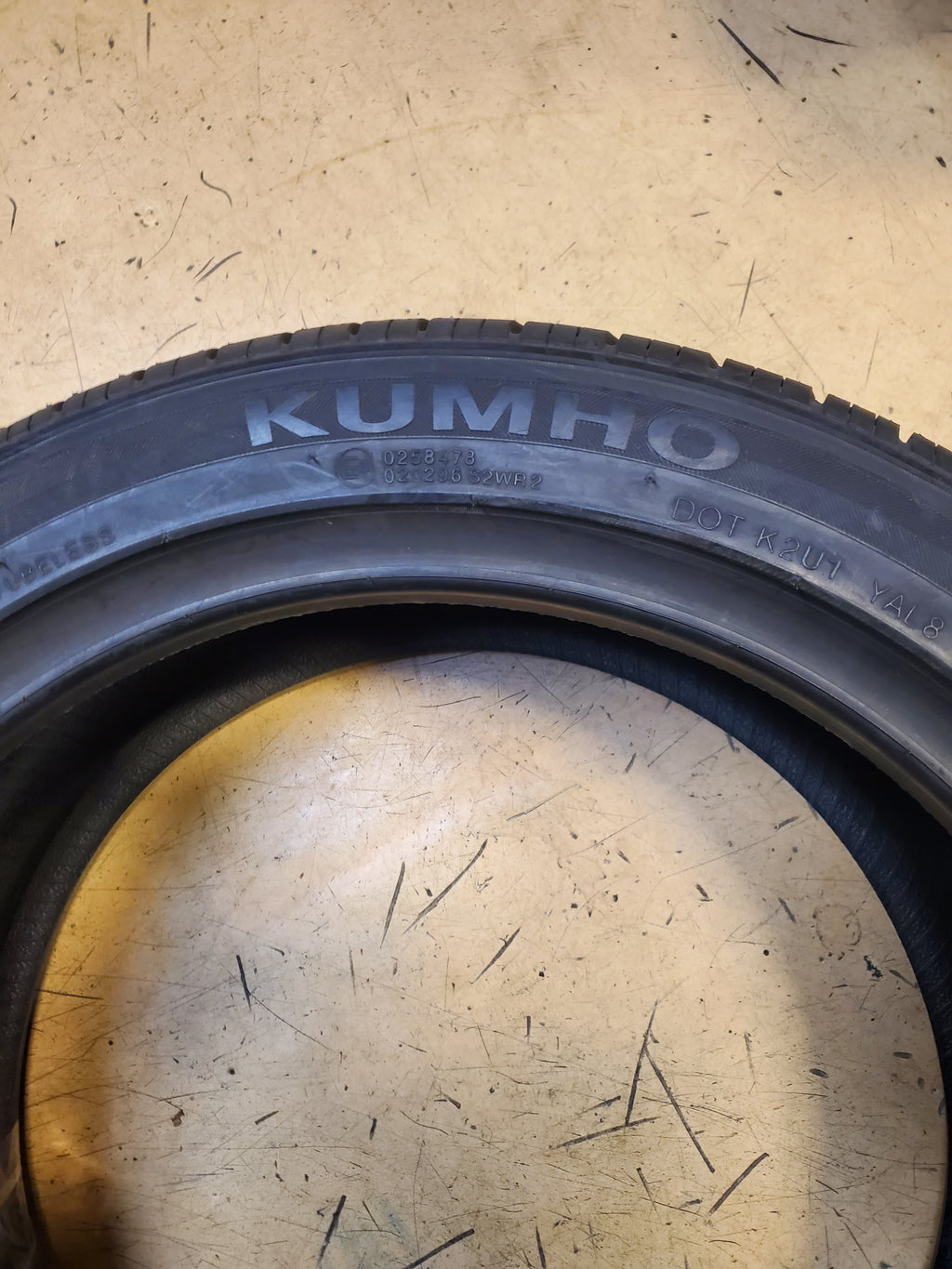 NOS KUMHO SOLUS KH25 BSW P 225 45 17 91H ALL SEASON TIRE 2141103
