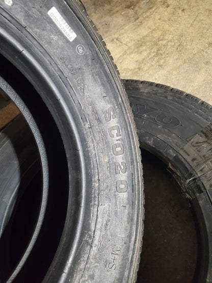 SUPERCARGO SC020 BSW LT 245 70 19.5 133L 14PLY ALL POSITION TIRE LTS1014