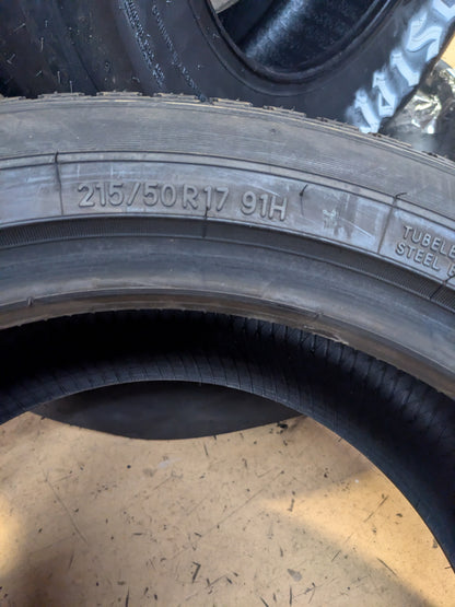 NOS TOYO CELCIUS BSW P 215 50 17 91H  ALL SEASON TIRE 128430