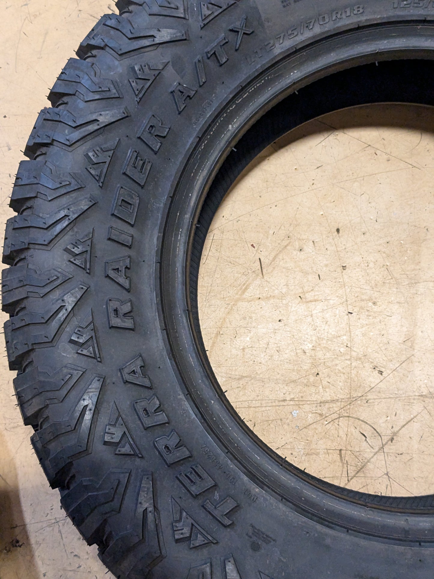 2 DELIUM TERRA RAIDER A/T-X KU-257 LT 275 70 18 125/122Q LRE 10PLY ALL TERRAIN TIRE D267780