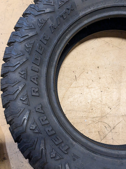 2 DELIUM TERRA RAIDER A/T-X KU-257 LT 275 70 18 125/122Q LRE 10PLY ALL TERRAIN TIRE D267780