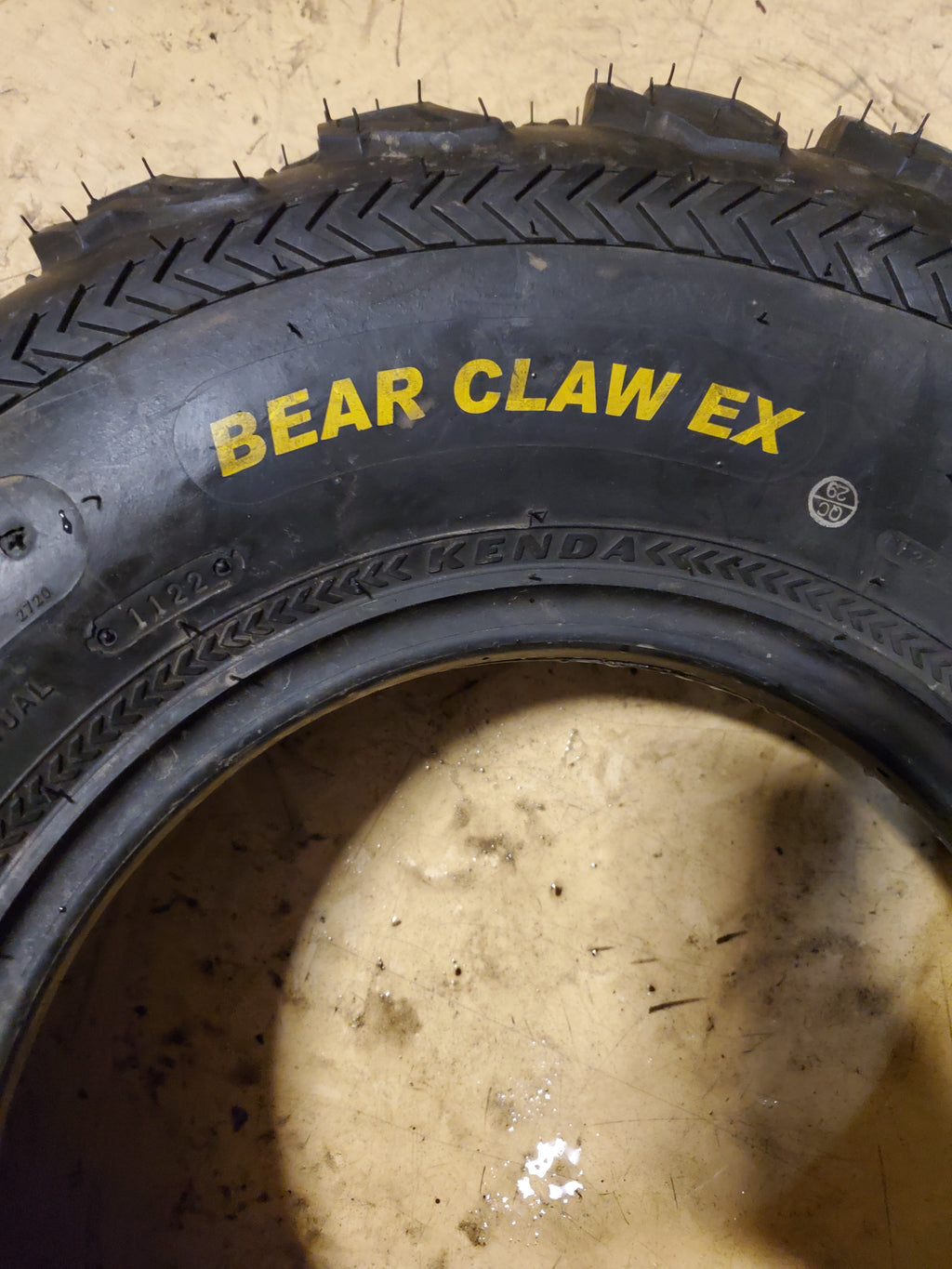 KENDA BEAR CLAW EX 573 BSW AT 25 10 11 6PLY ATV/UTV TIRE 250J2098