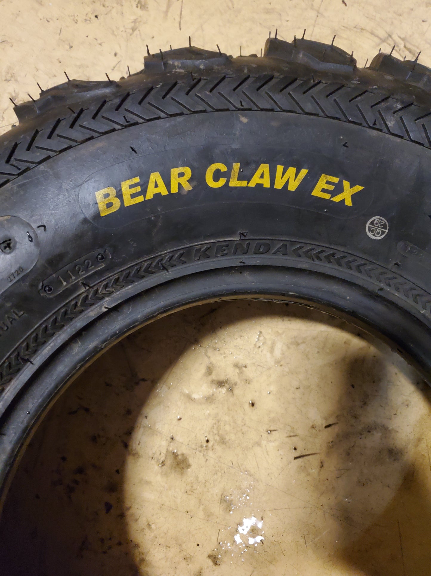 KENDA BEAR CLAW EX 573 BSW AT 25 10 11 6PLY ATV/UTV TIRE 250J2098