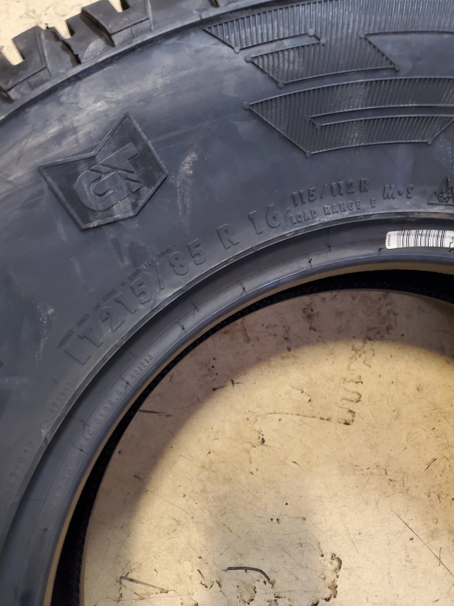 GENERAL GRABBER APT BSW LT 215 85 16 115/112R 10PLY ALL TERRAIN TIRE 04504270000